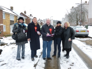 The Bitterne Labour team campaign all year round